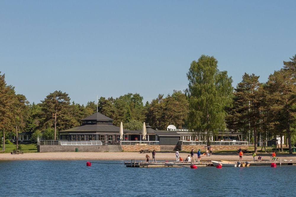 Strandby Villas Kaeringsund 埃克勒 外观 照片